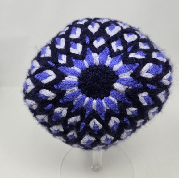 THE NORTH FACE FLEECE LINED KNITWEAR BEANIE HAT CAP CROCHET DESIGN UNISEX OS - Picture 5 of 11